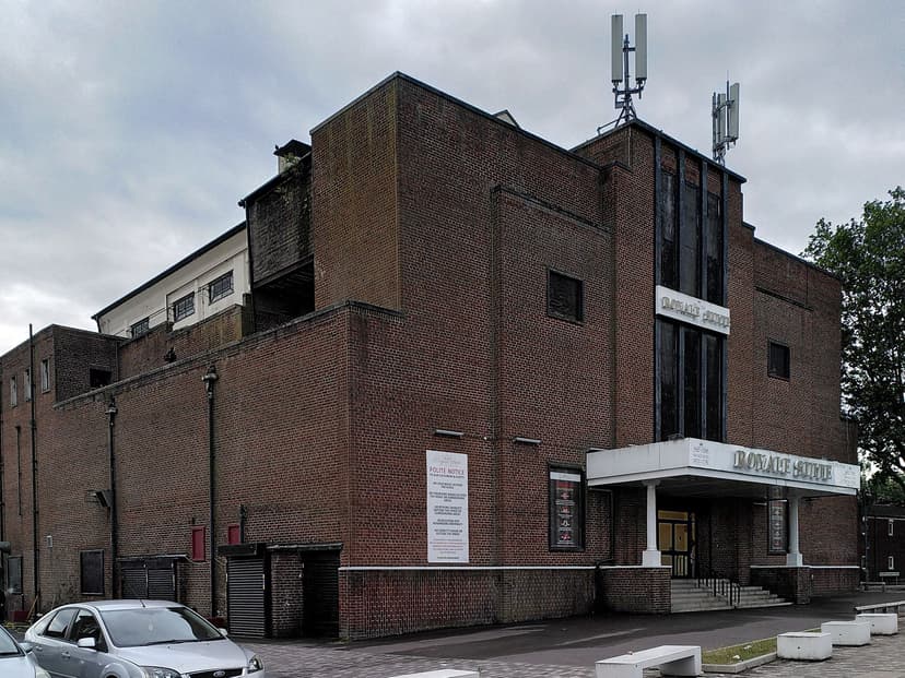The former Odeon cinema on Birchfield Road, now a banqueting venue.