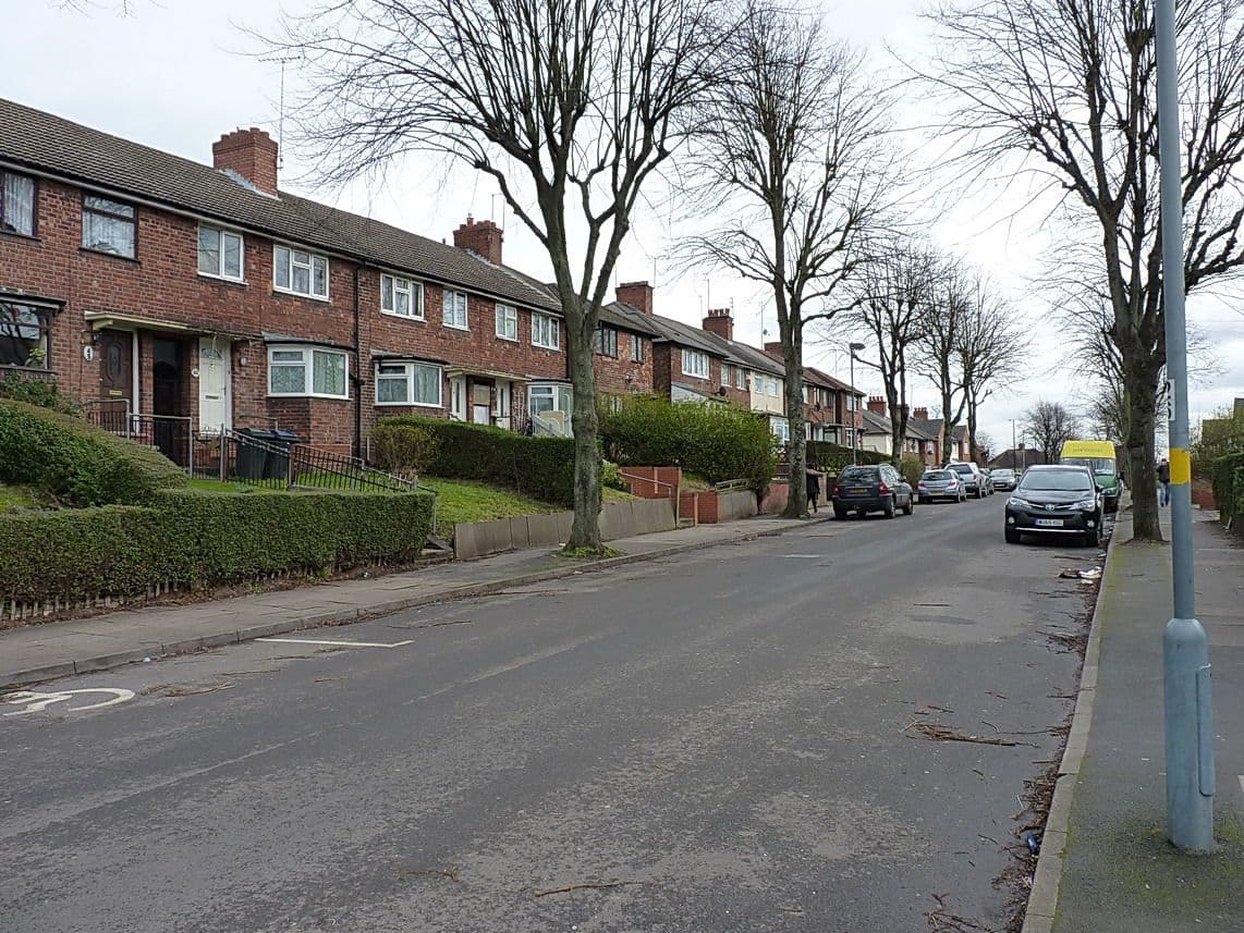 Erdington Hall Road, a street named after the demolished hall.
