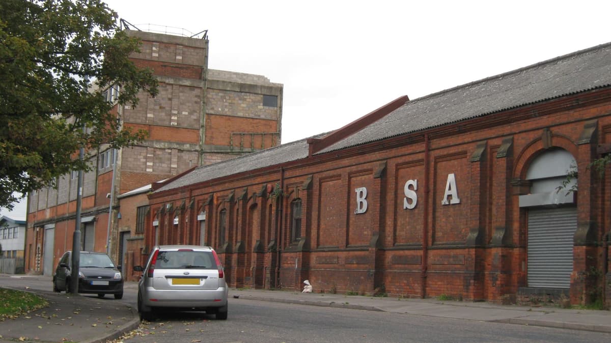 Industrial building on Armoury Road, Small Heath.