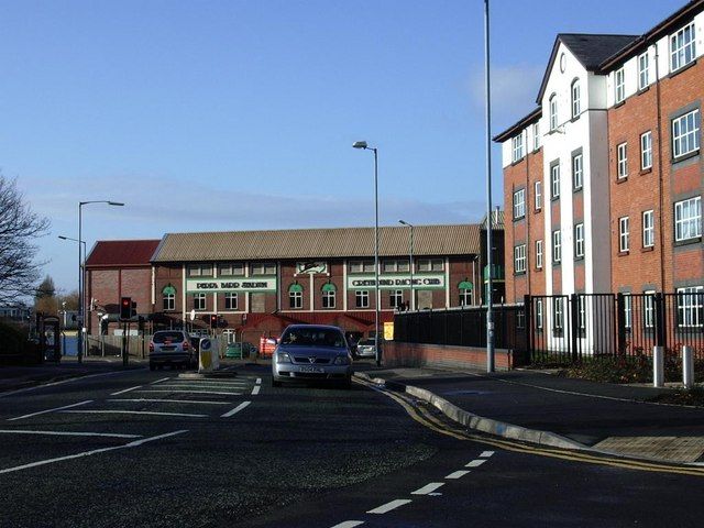 Perry Barr Stadium on Aldridge Road in 2010.