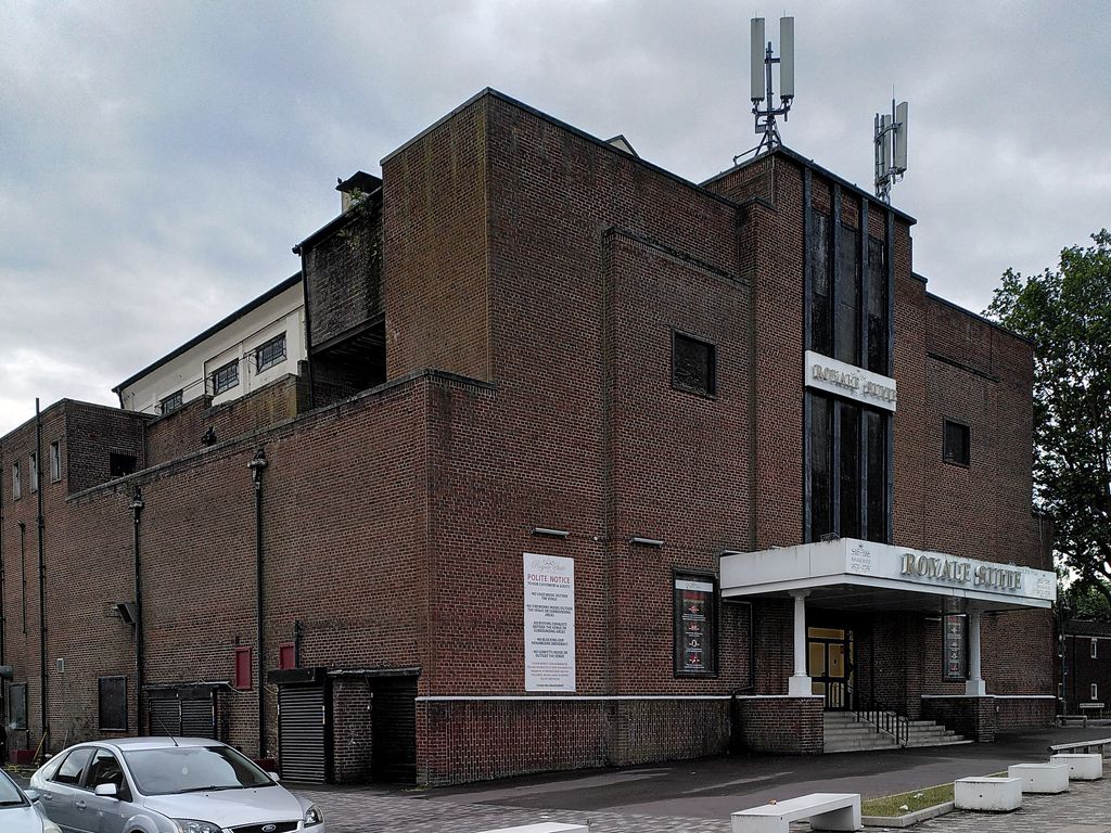 The former Odeon cinema on Birchfield Road, now a banqueting venue.