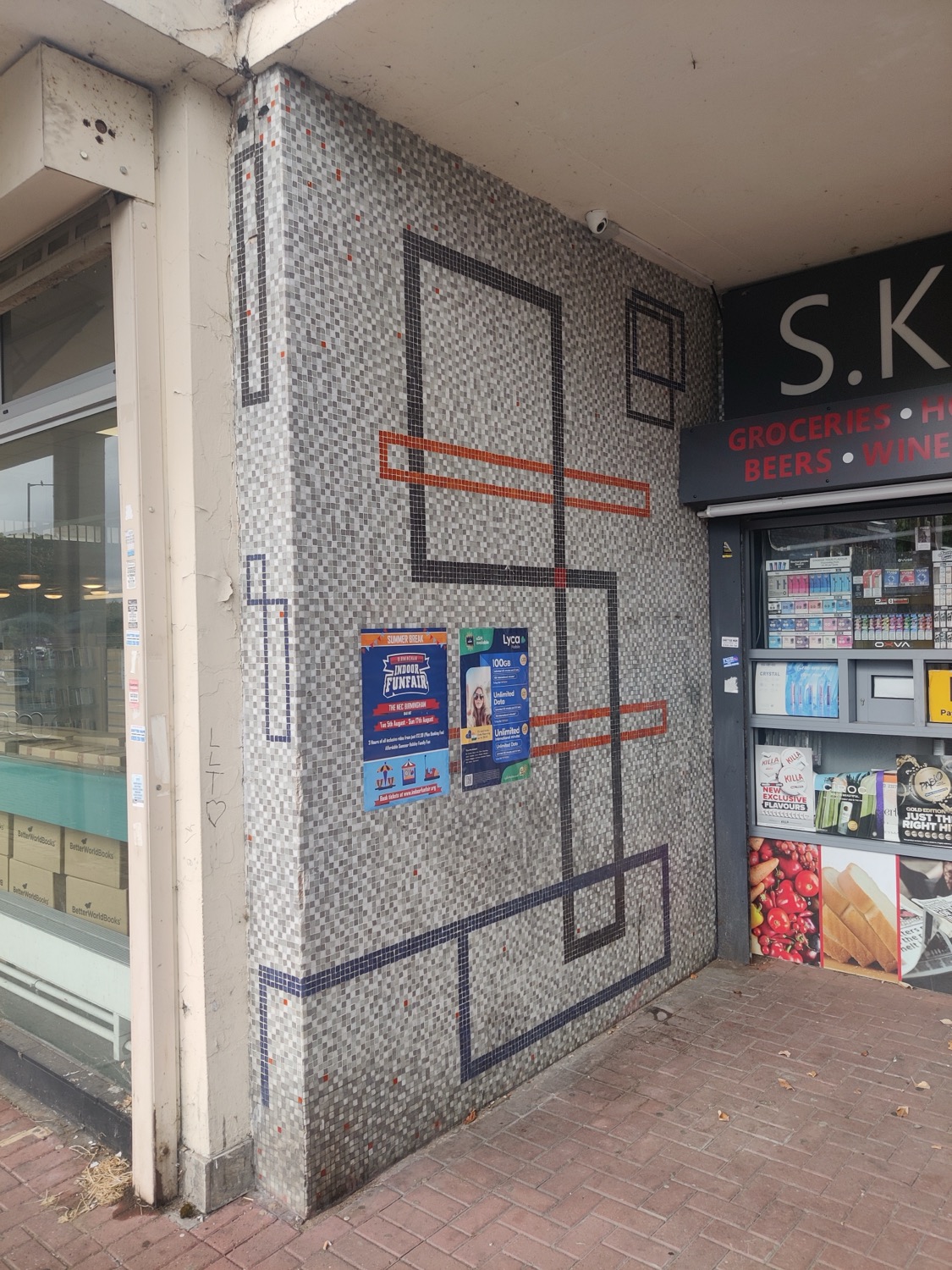 Kingstanding Library mosaic
