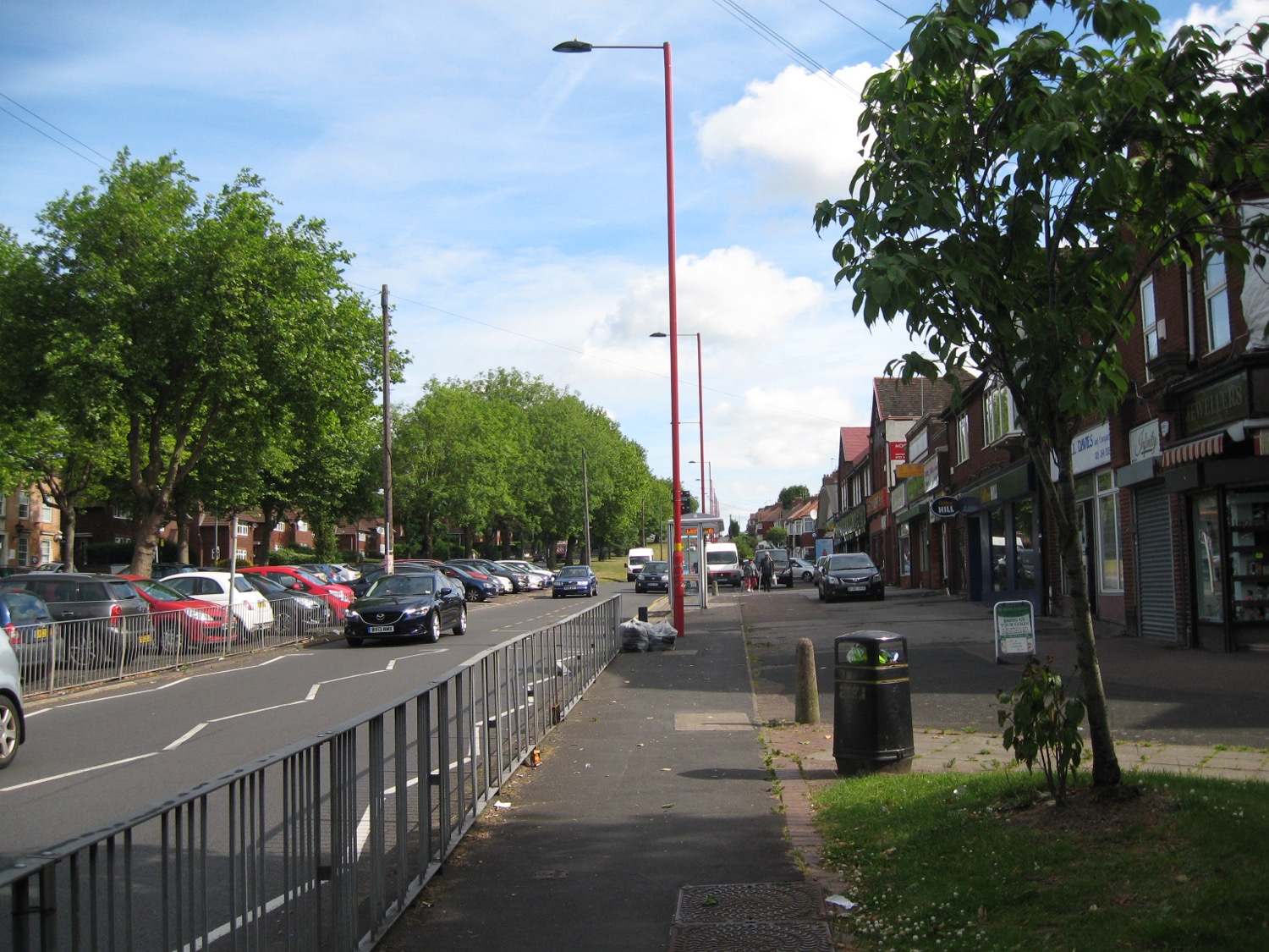 Eastern side shops