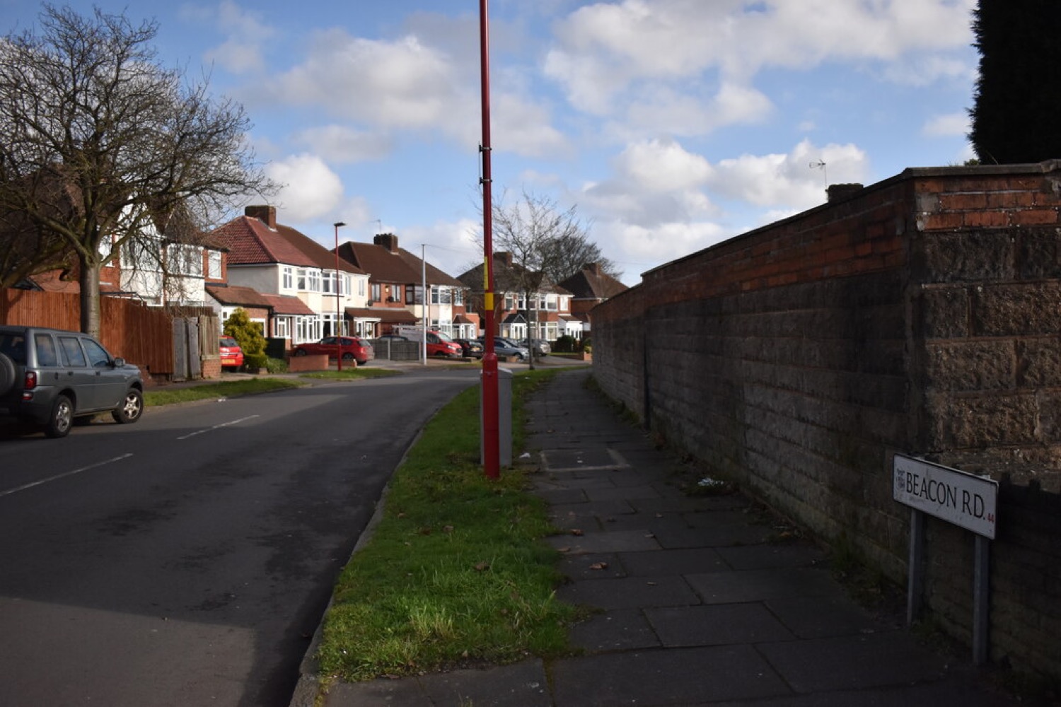 Beacon Road north-western end