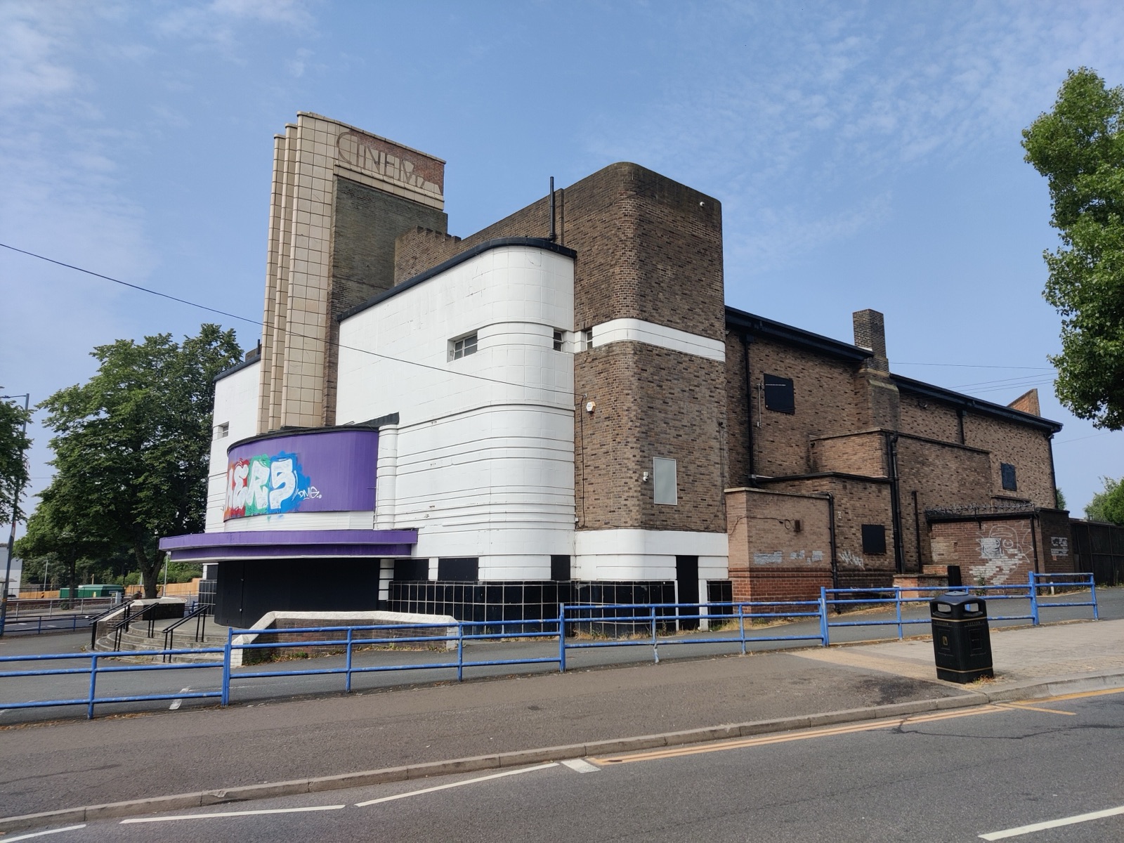 The former Odeon, July 2026